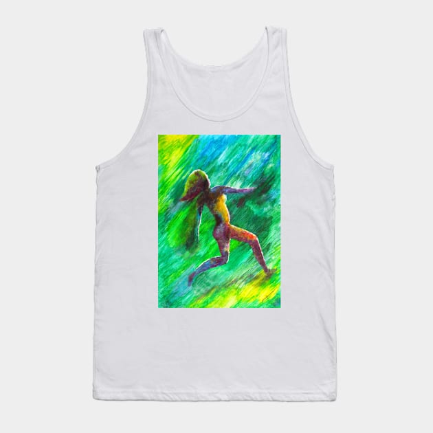 Running for freedom by #Bizzartino Tank Top by bizzartino